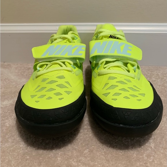 Nike Zoom SD 4 Track & Field Throwing Shoes Volt Black DR9935-700 Various sizes - Picture 2 of 9